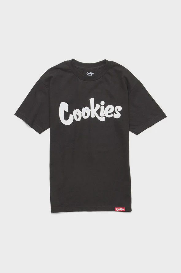 cookies original mint tee blk, Size: m