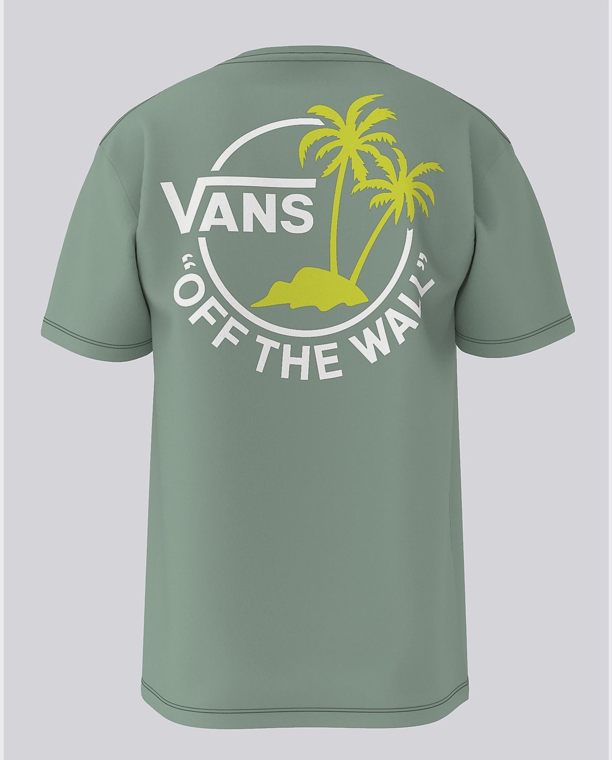 vans classic mini dual palm iceberg green/white, Size: s