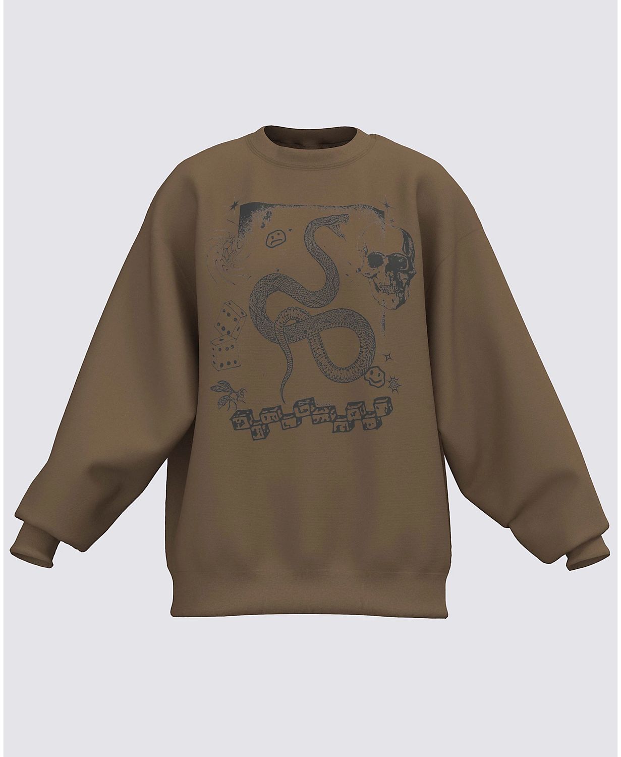 vans positive collage bff crew, Size: xs