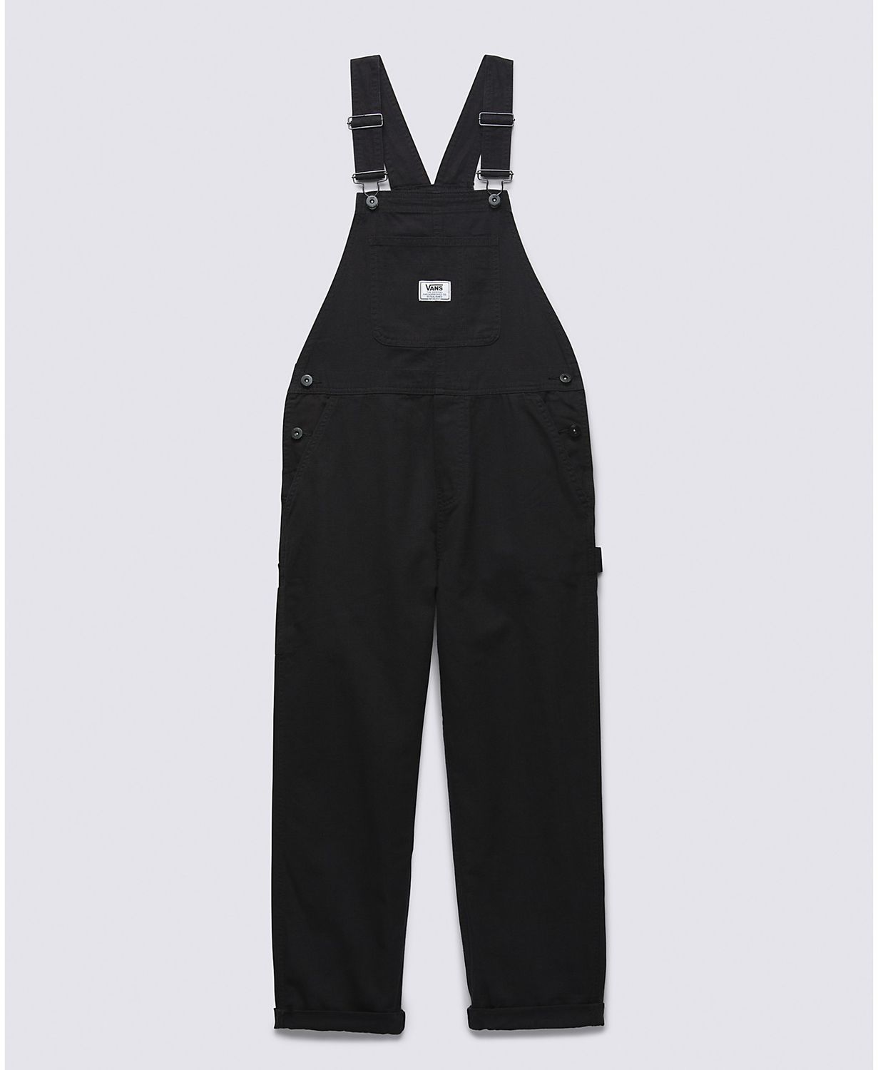 vans womens ground work overall black, Size: xs