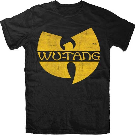 Wu-Tang- Classic Yellow Logo, Size: S