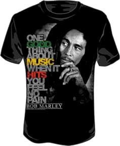Bob Marley Lyric S/S Tee, Size: S