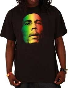 Bob Marley Rasta Face S/S Tee, Size: L