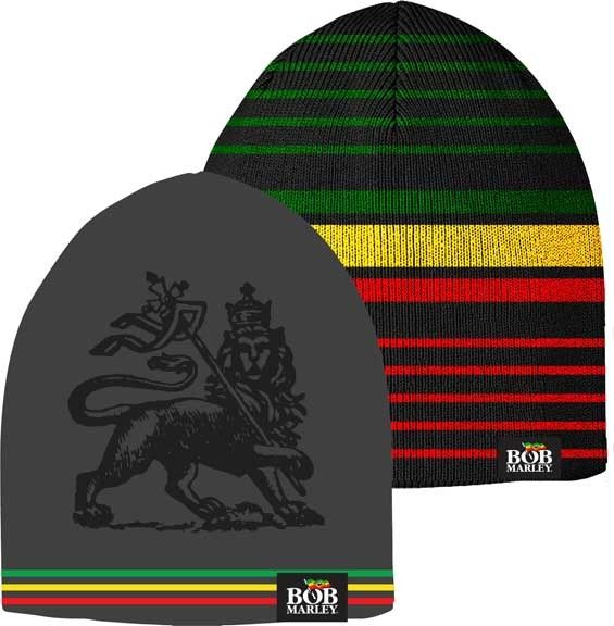 Bob Marley Reversible Beanie OS