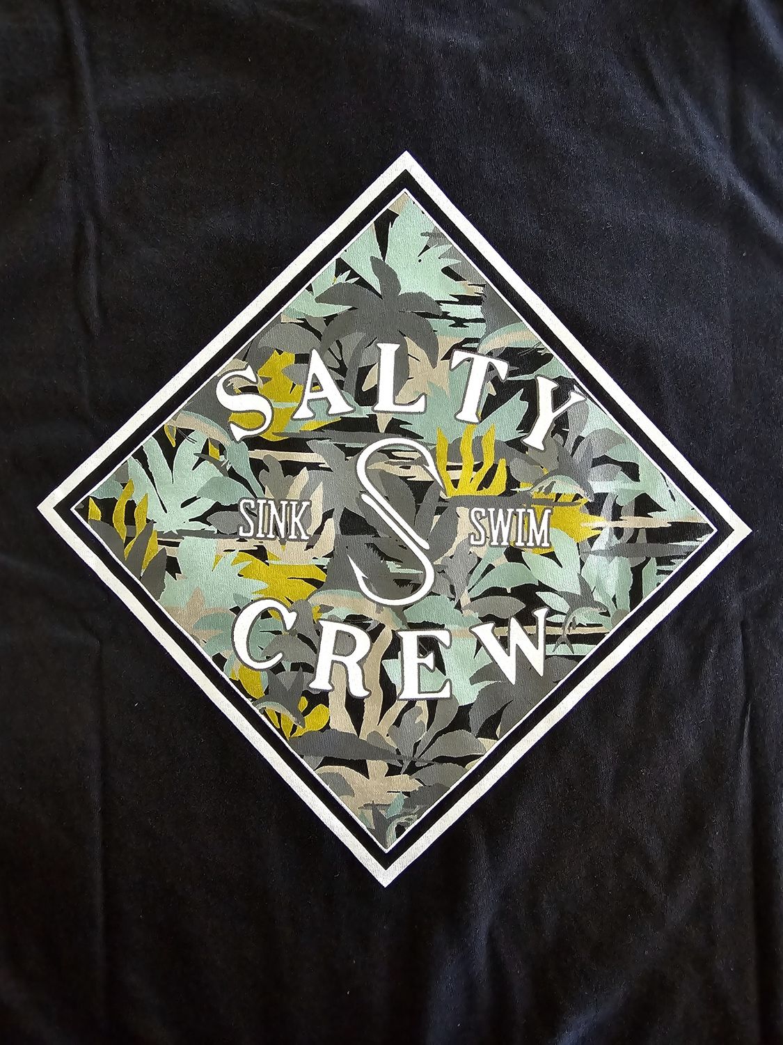 Salty Crew Choppy Tippet Fill L/S Tee, Size: S
