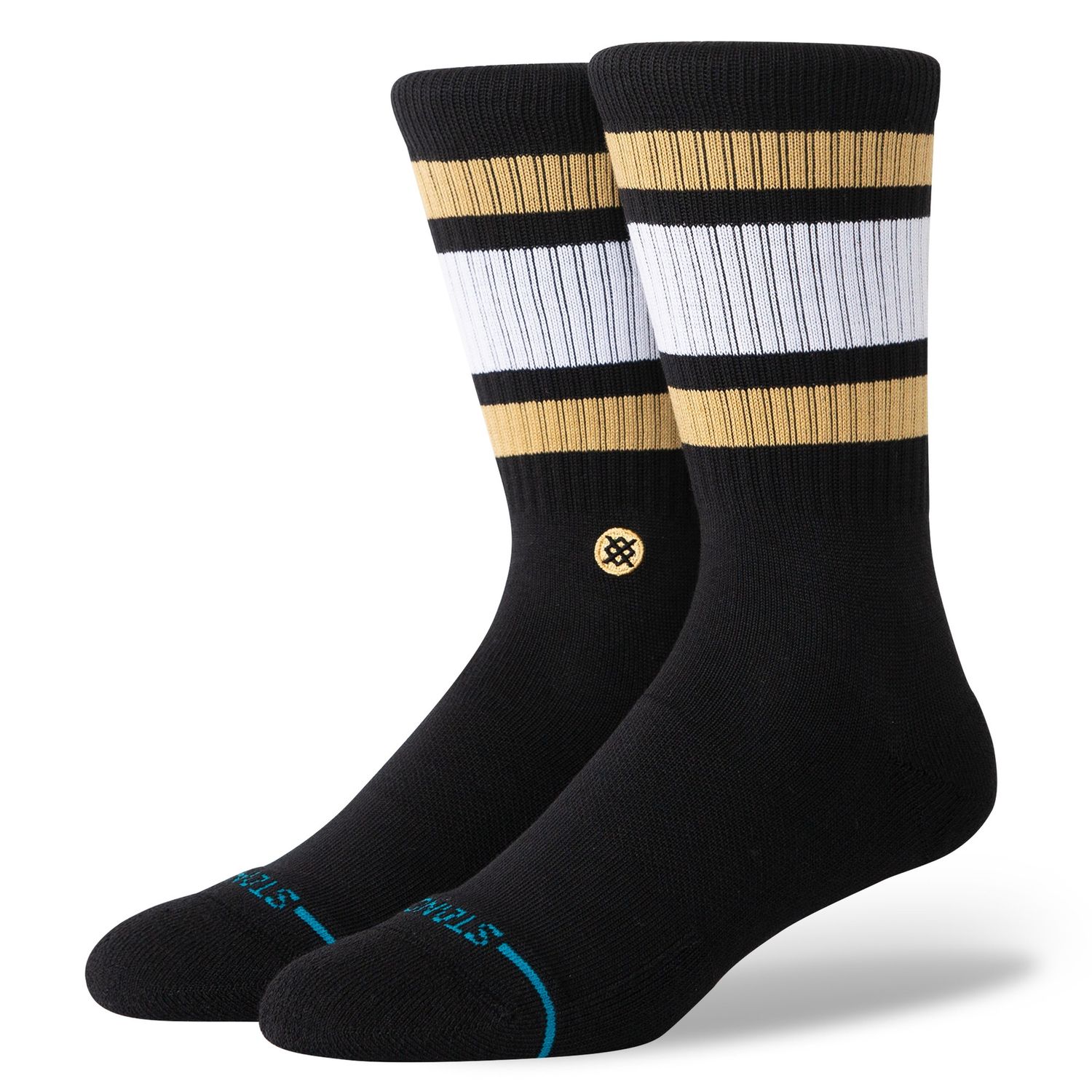 Stance Boyd St, Color: Black/Brown, Size: L
