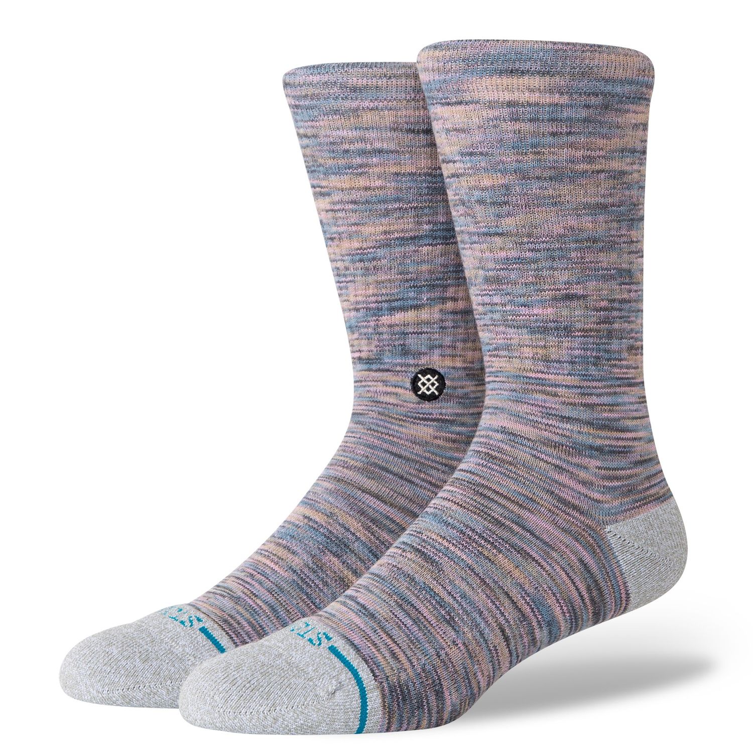 Stance Blended Crew, Color: Lilac Ice, Size: M