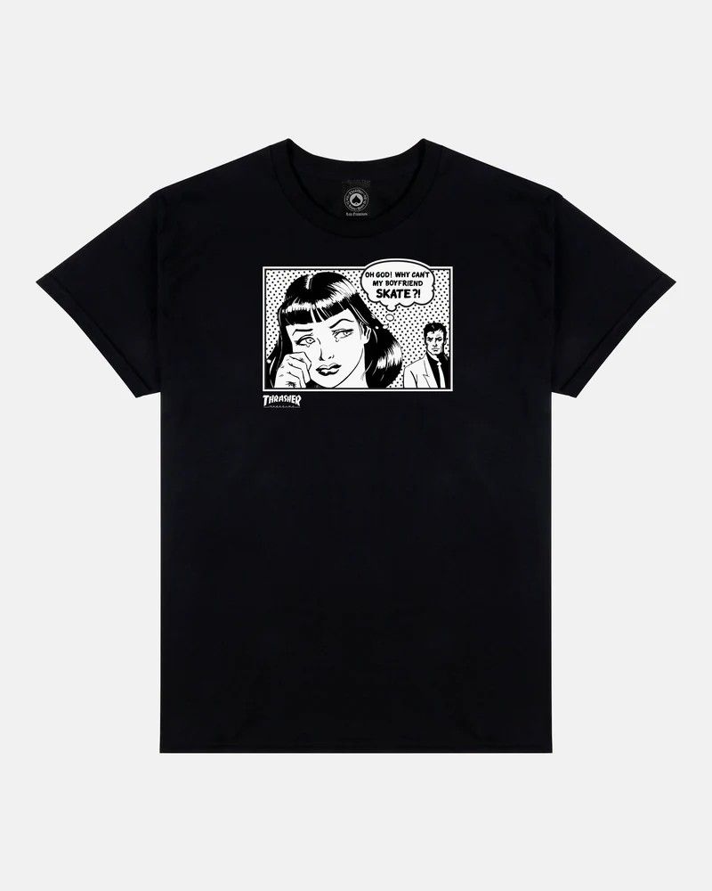 Thrasher Boyfriend Tee s/s, Size: xs