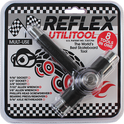 Reflex Utilitool, Color: Black/Chrome, Size: OS