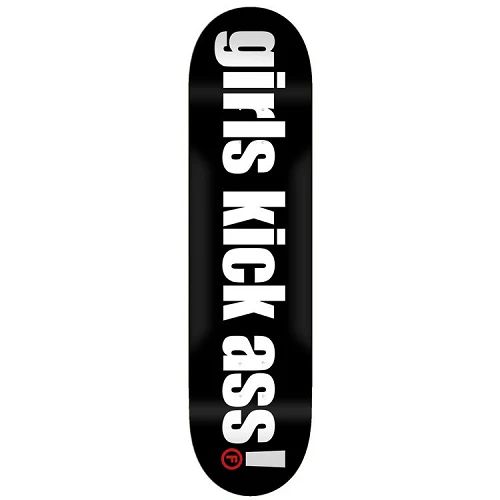 Foundation Girls Kick Ass Deck 8.25, Size: 8.25