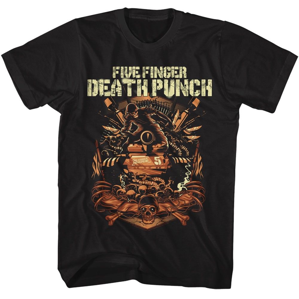 Five Finger Death Punch Tank Tee Black