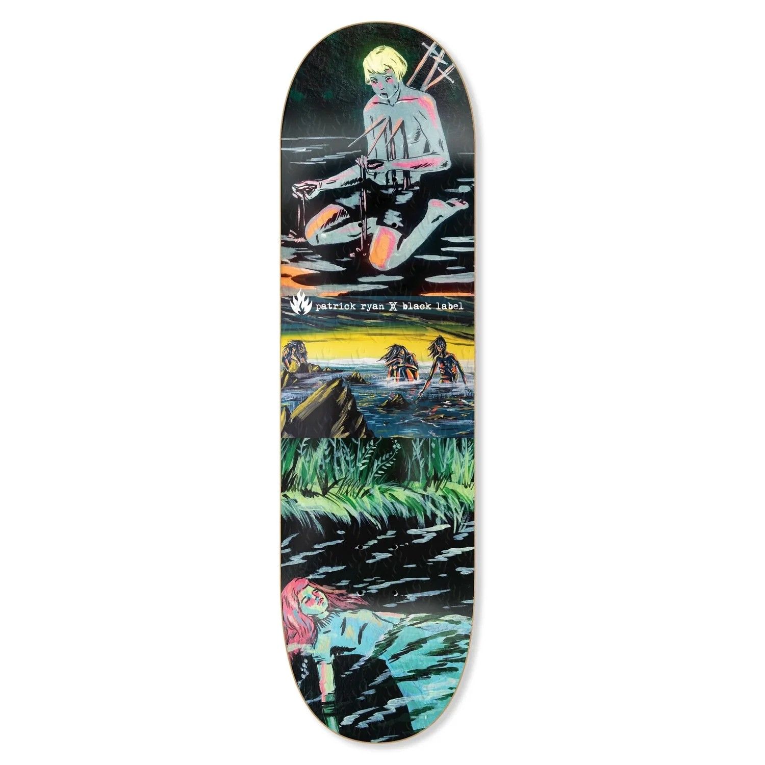 Black Label Ryan Violet Actions Deck 8.25, Size: 8.25