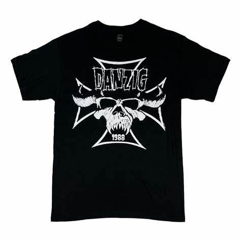 Danzig Cross Logo Blk