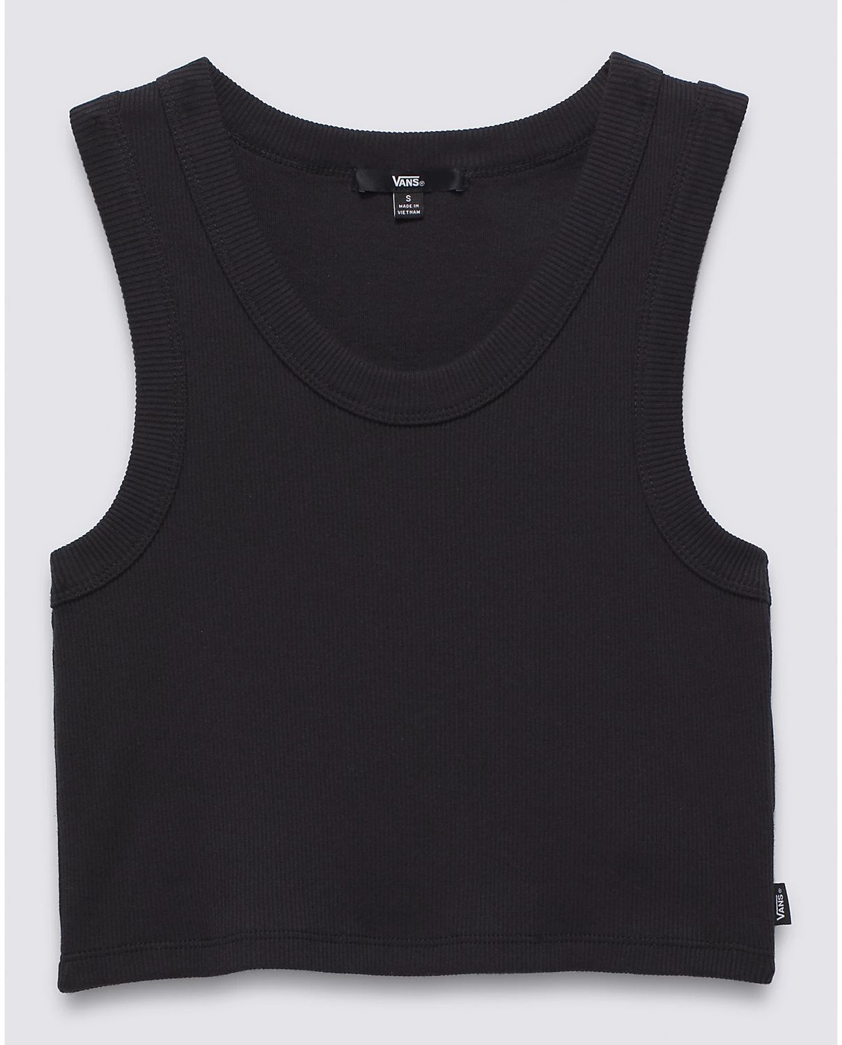 Vans Drew Rib Tank Crop, Size: XS