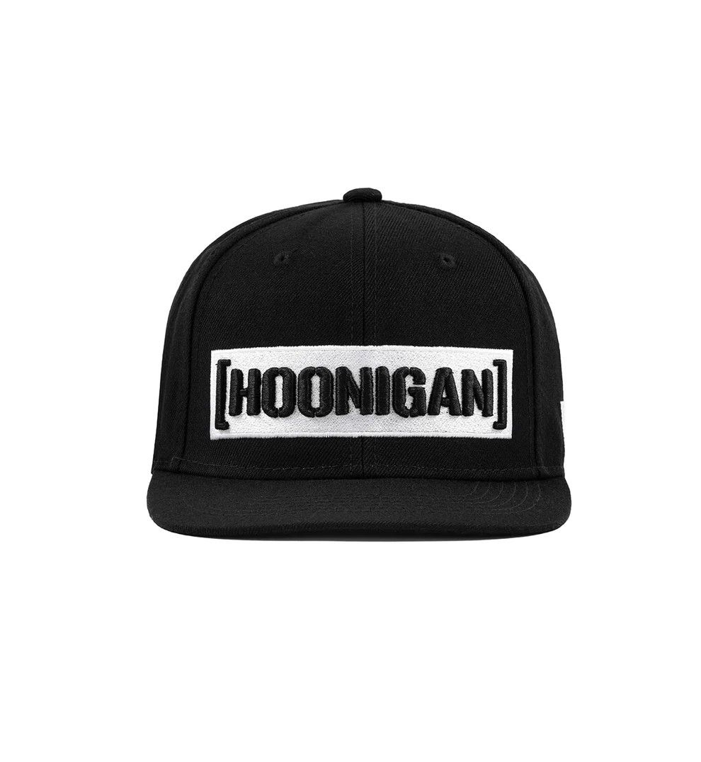 Hoonigan Censor Bar Snapback White