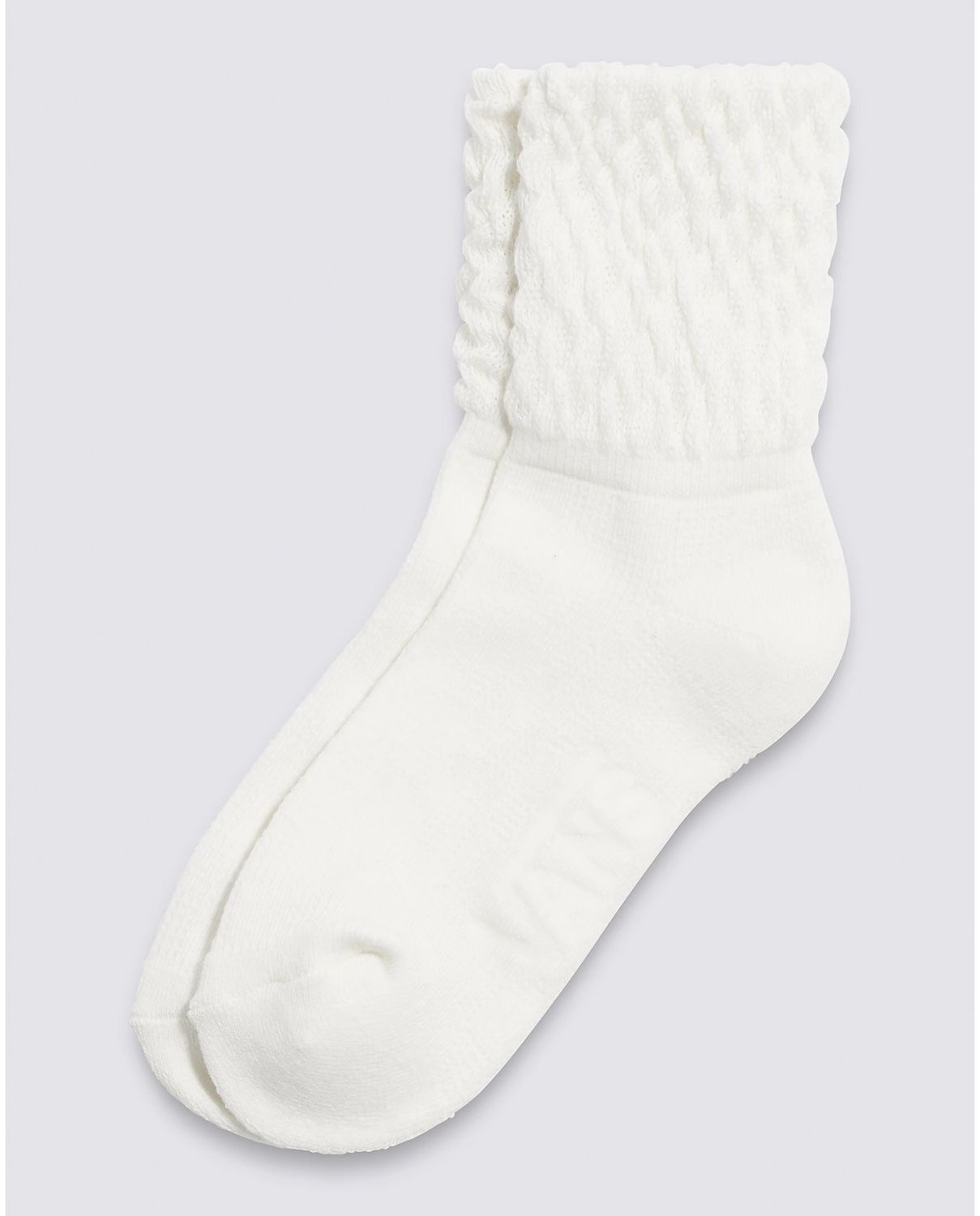 vans scrunch crew marshmallow, Size: 6.5-10.0