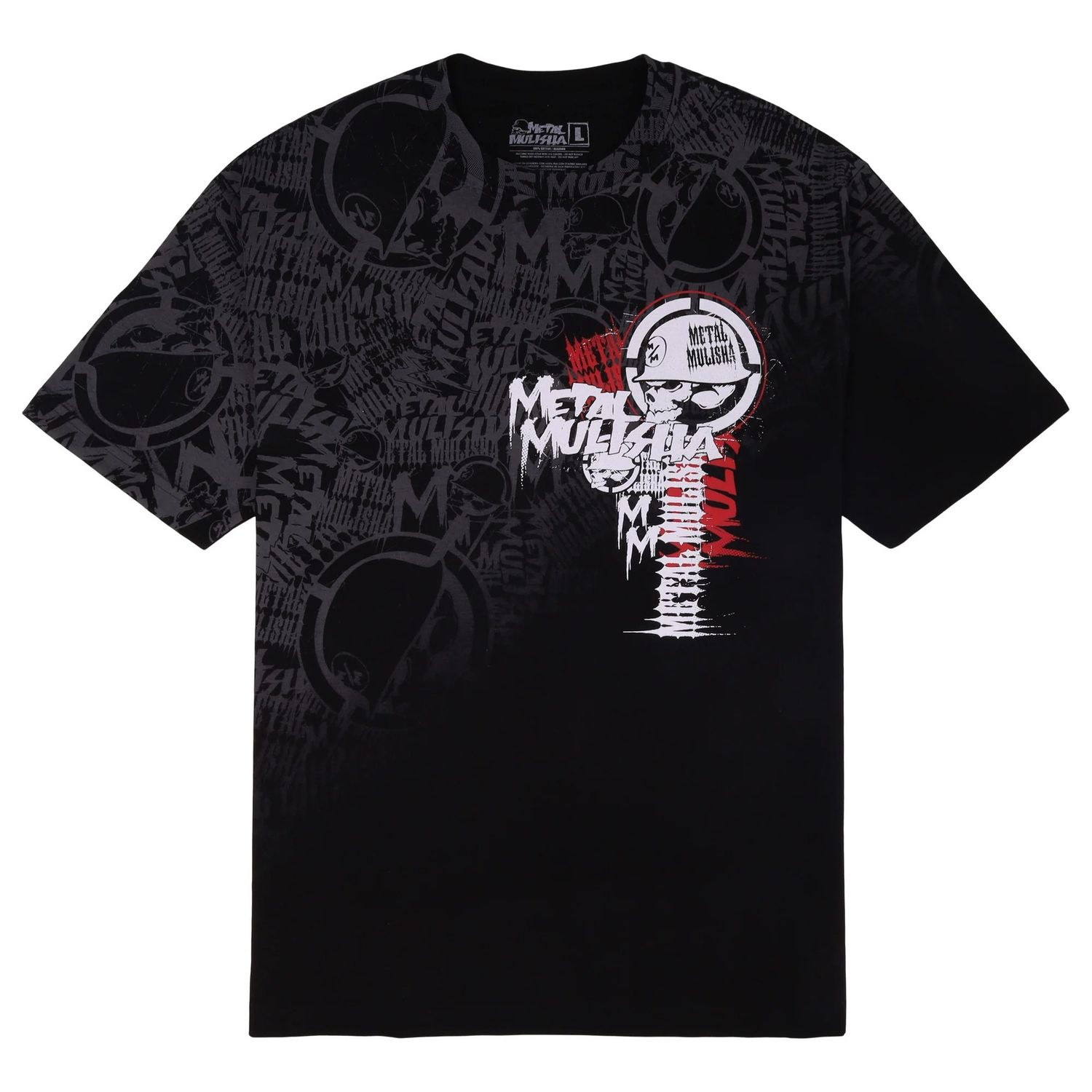 Metal Mulisha Half tone tee, Size: M
