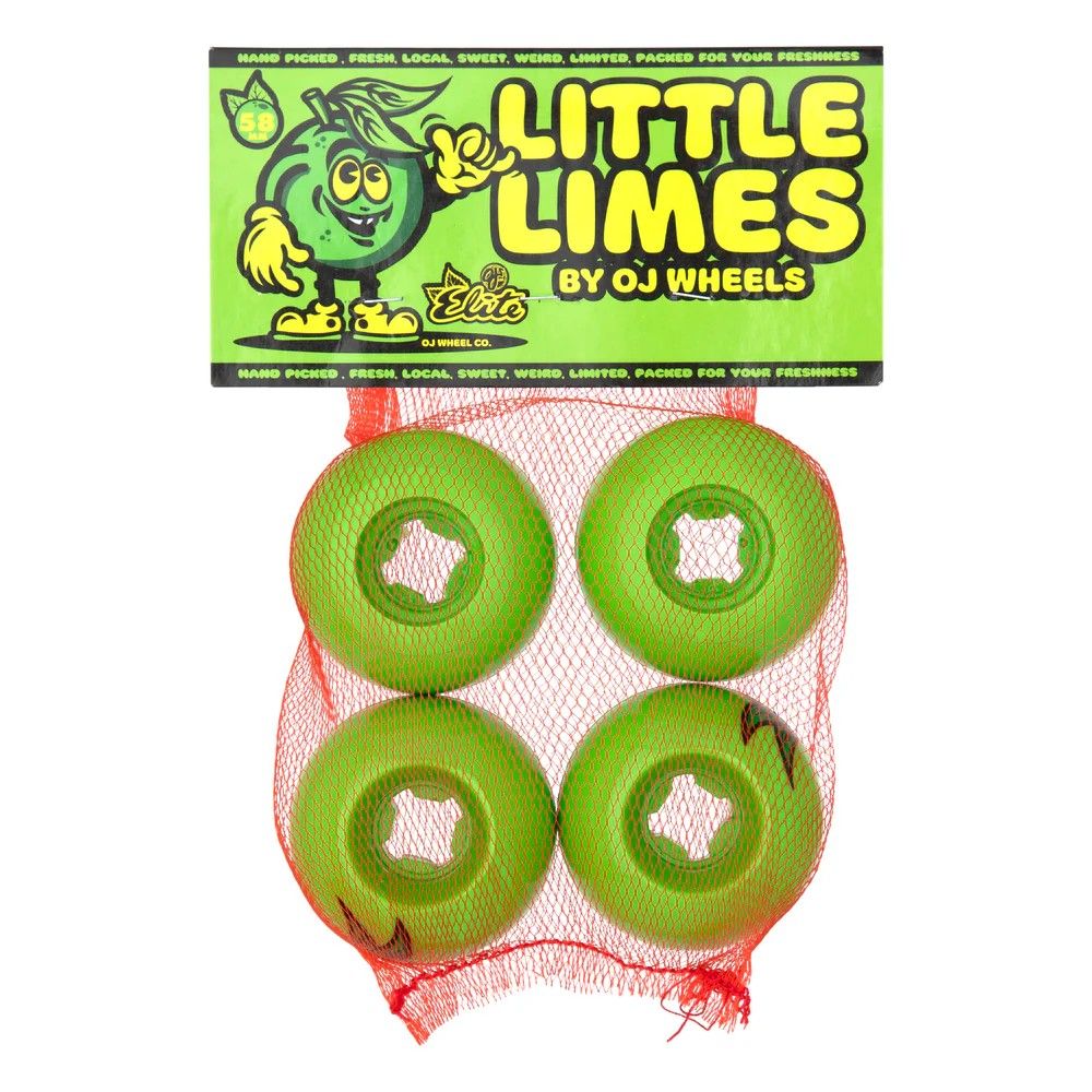 Little Limes Lil Doodies Green 99a OJ Wheels, Size: 99a