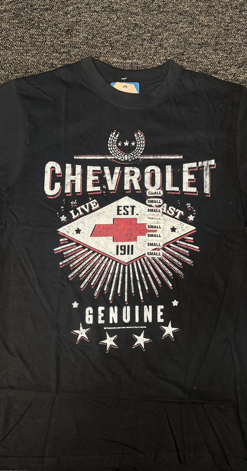 Chevrolet Live Fast SS Tee, Size: S