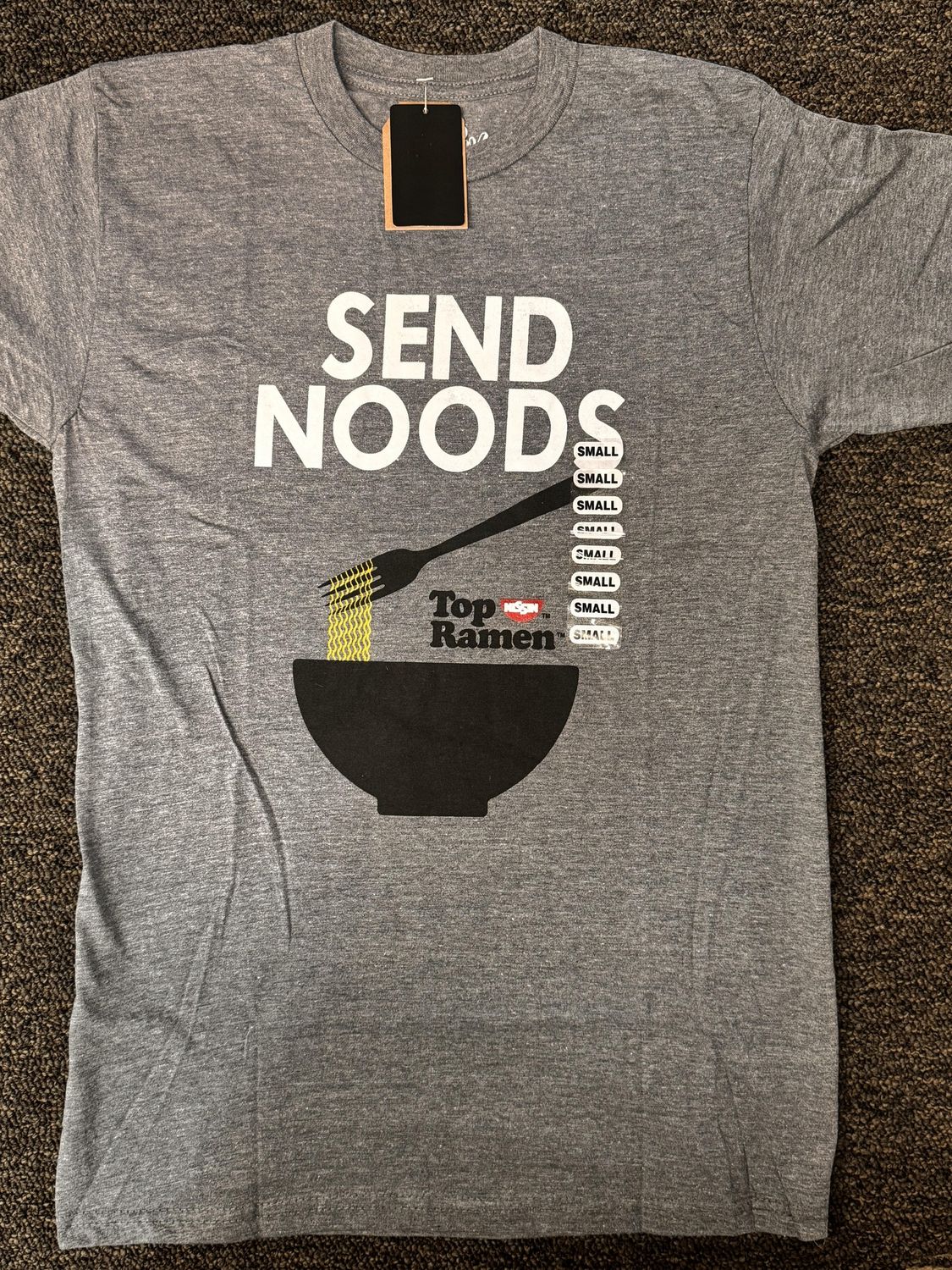 Top Ramen Send Noods SS Tee, Size: S