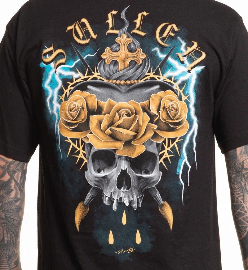 Sullen Triton Rose s/s Tee, Size: S