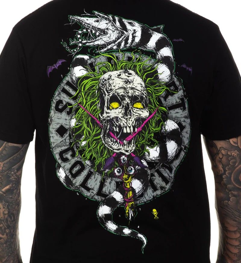 Sullen Beetle Badge S/S, Size: S