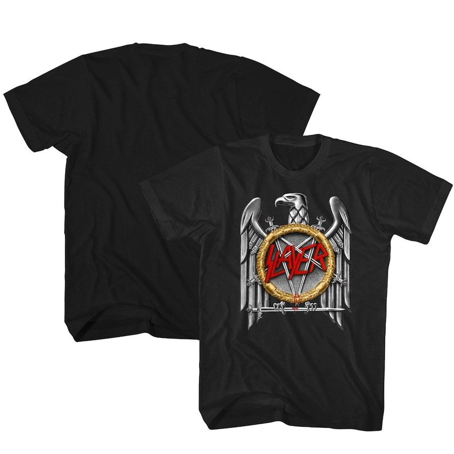 Slayer Black Eagle S/S Tee, Size: S