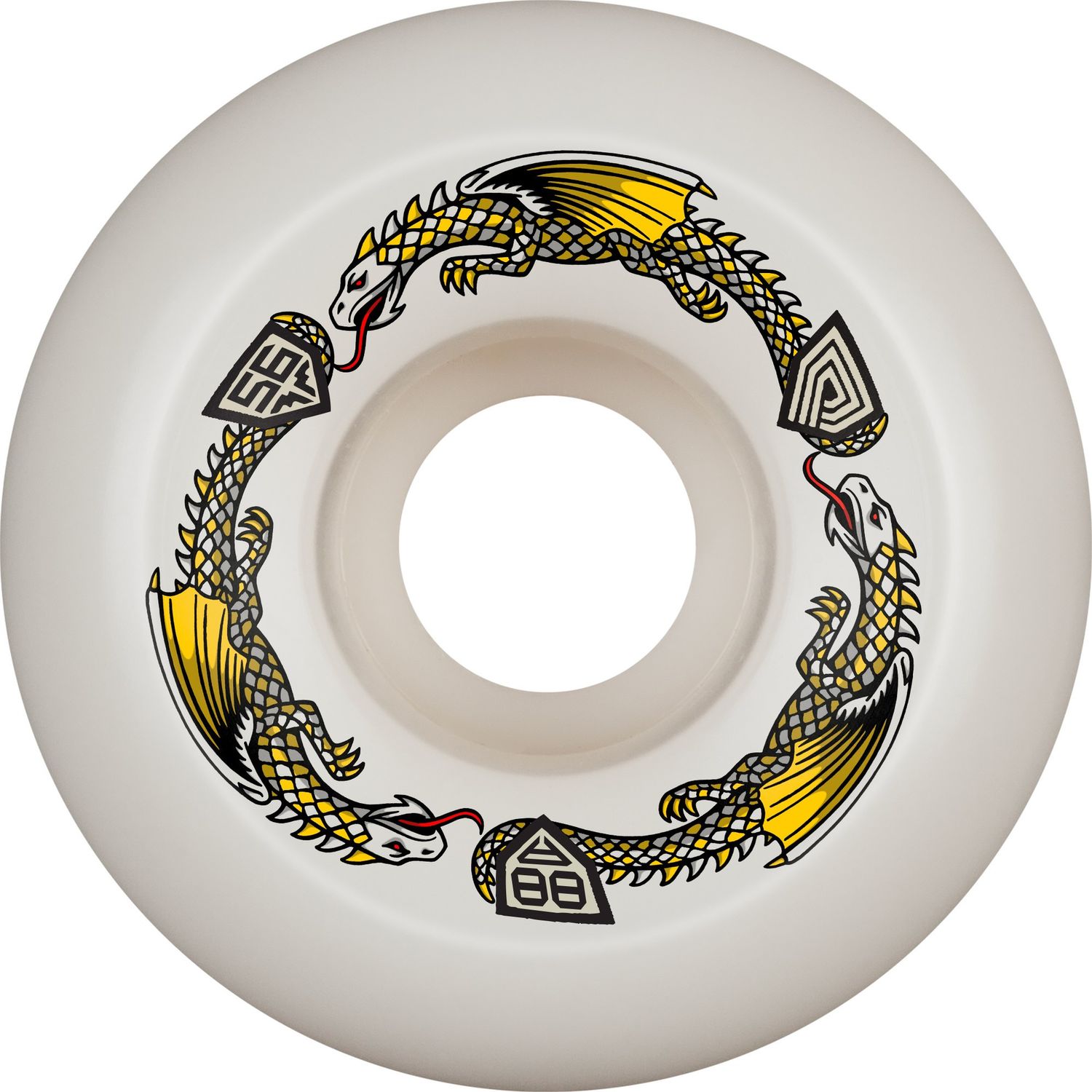 WL Powell Peralta Dragon Formula 56mm 88a, Size: 56mm