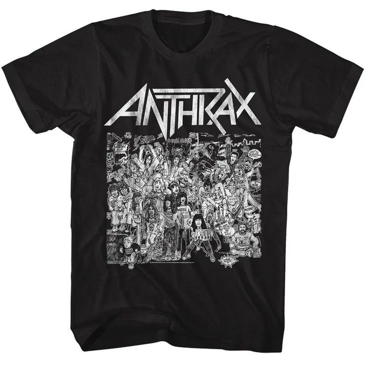 Anthrax No Frills S/S Tee, Size: 2XL