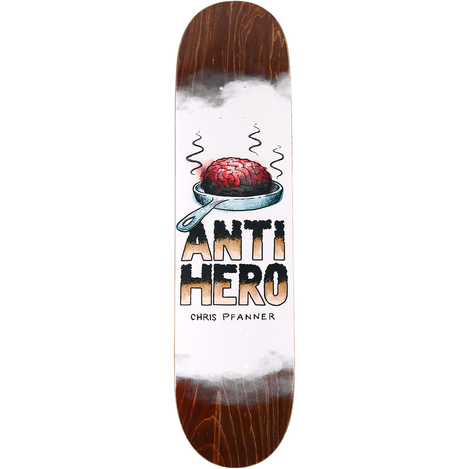 Anti Hero Chris Pfanner Toasted Deck 8.06, Size: 8.06