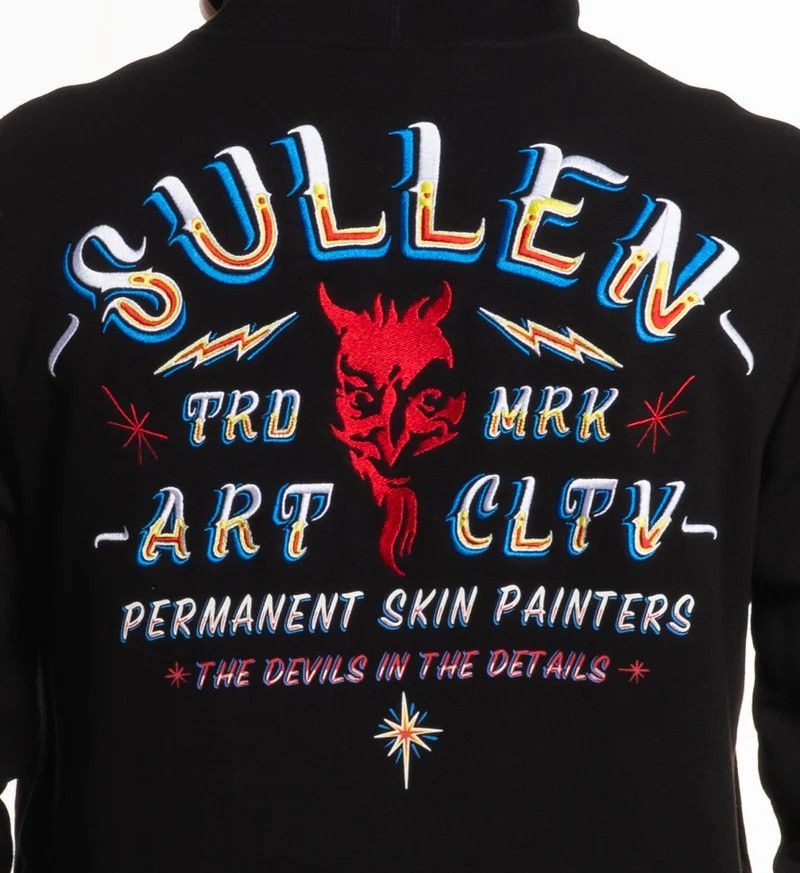 Sullen Skin Sign Painter Hoodie, Size: S