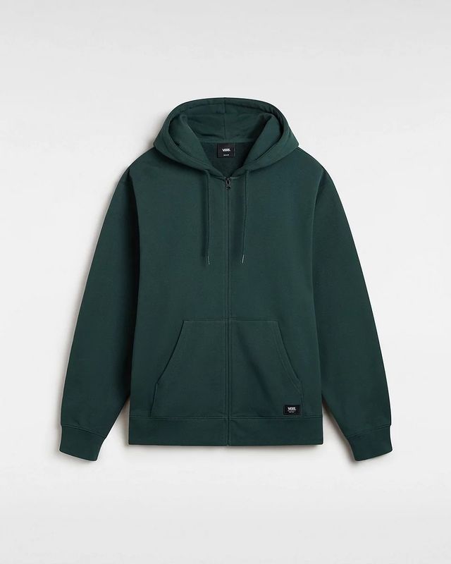 Vans Original Standards Loose Full Zip Hoodie- Green