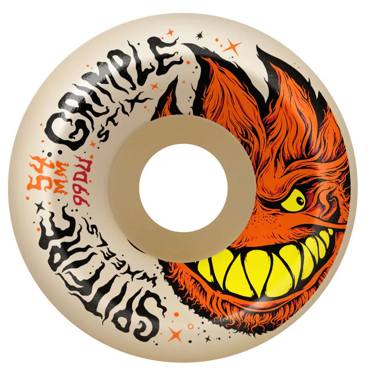Spitfire F4 99 Duro Grimple Head 54mm, Size: 54mm