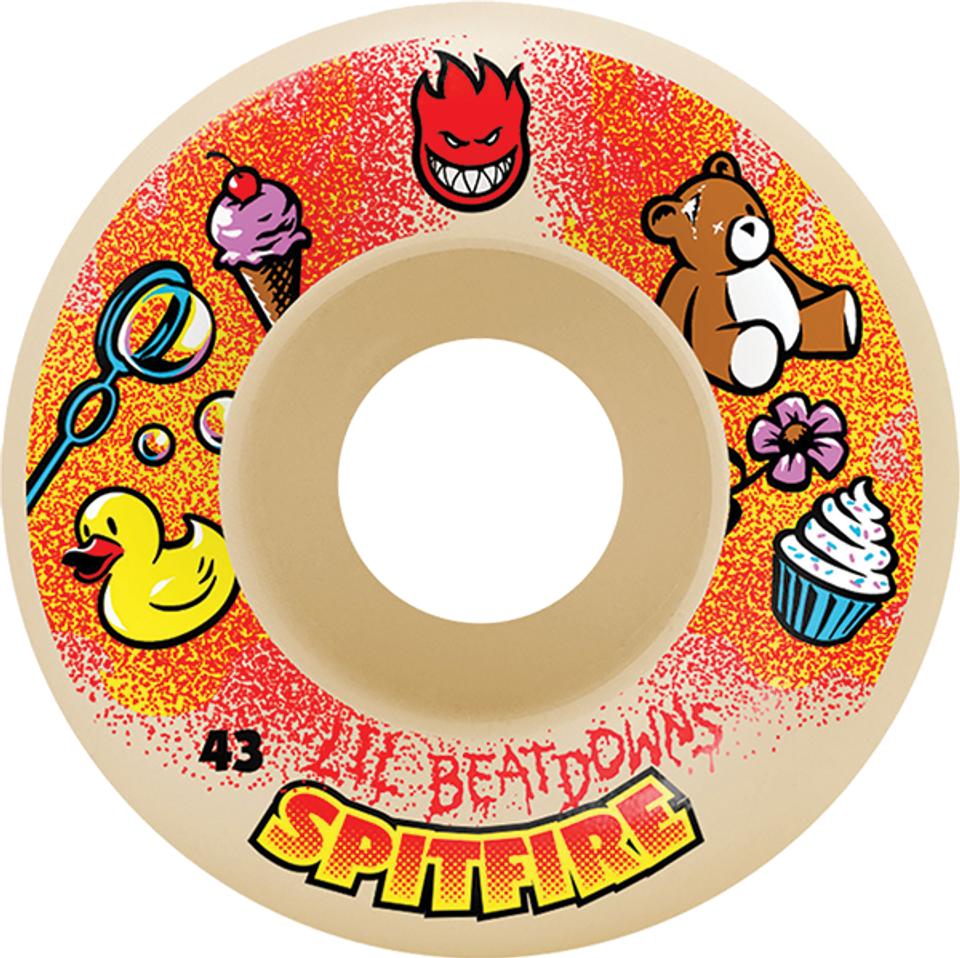 Spitfire F4 99a Classics Lil Beatdowns 52MM, Size: 52mm