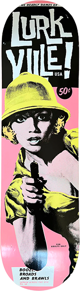 Lurkville Deadly Dames Jungle Jane 8.0 Deck, Size: 8.0