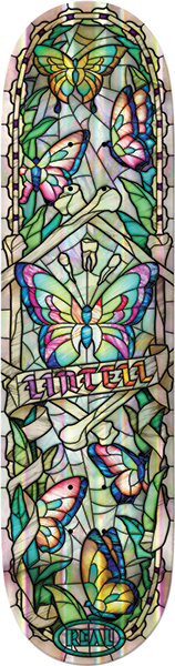 Real Lintell Chrome Cathedral Rainbow Deck 8.25, Size: 8.25