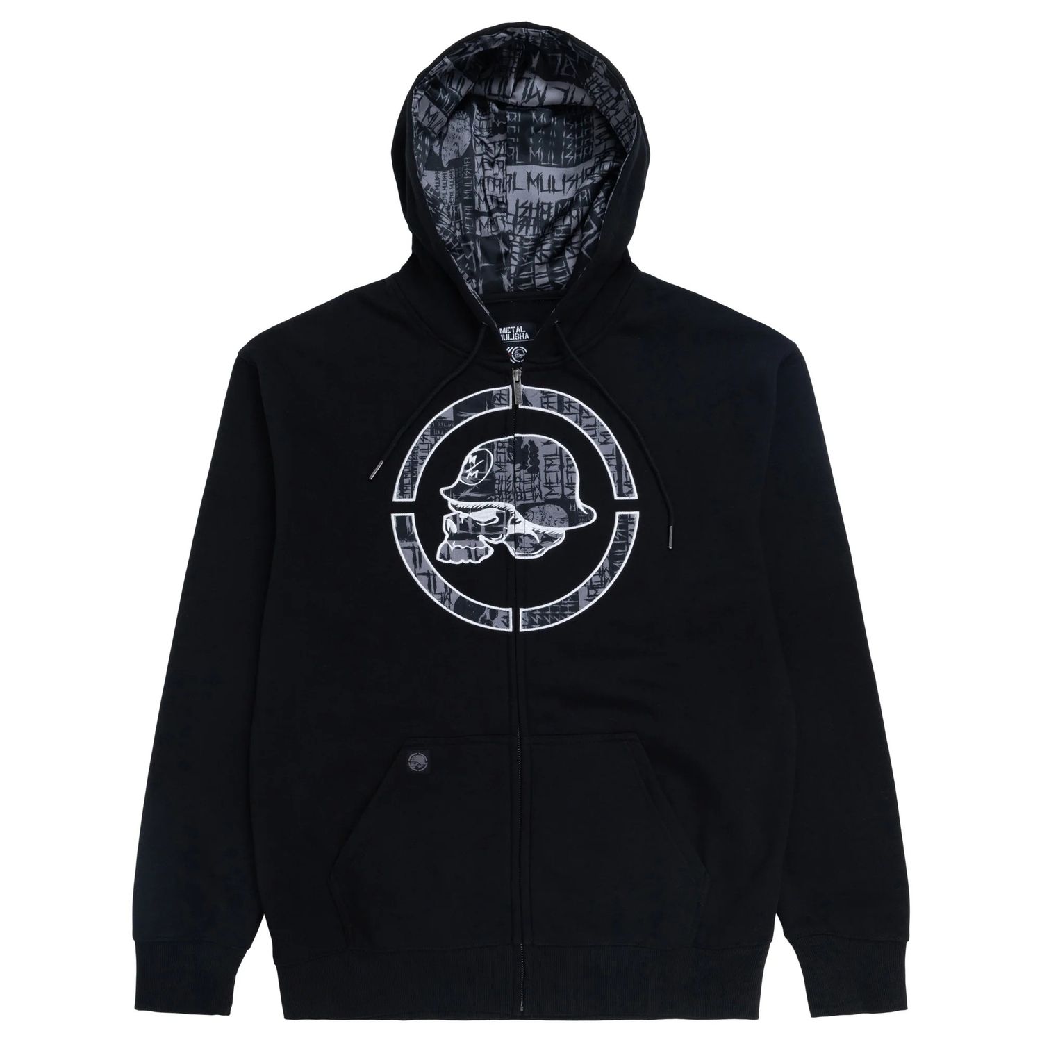 Metal Mulisha Deposit Heavy Zip Hoodie, Size: M