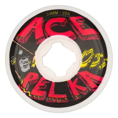 OJ 54mm Ace Pelka Elite White Hardline 99a, Size: 54mm