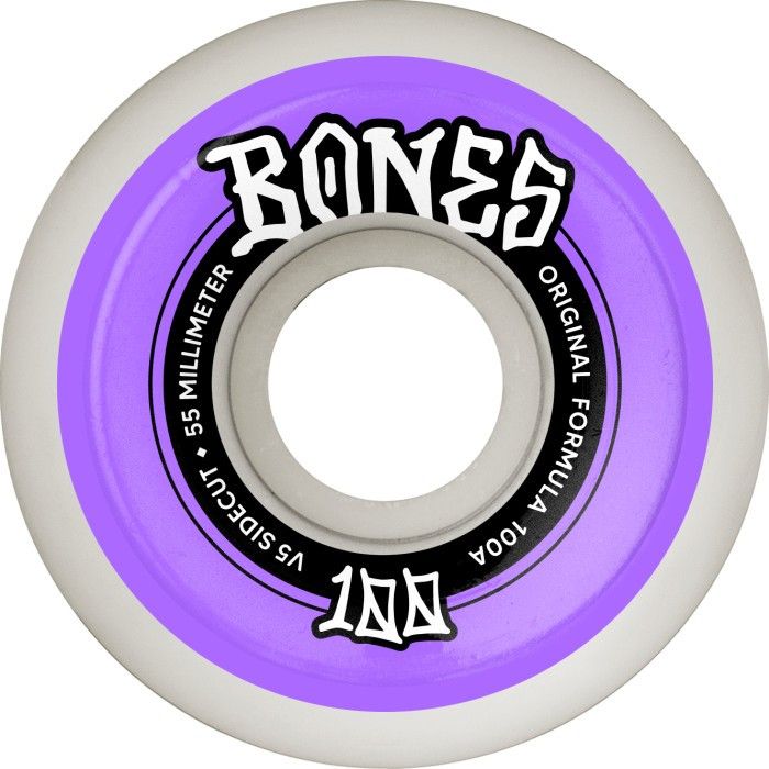 Bones Sidecut 100&#39;s 55mm V5 Original, Size: 55mm