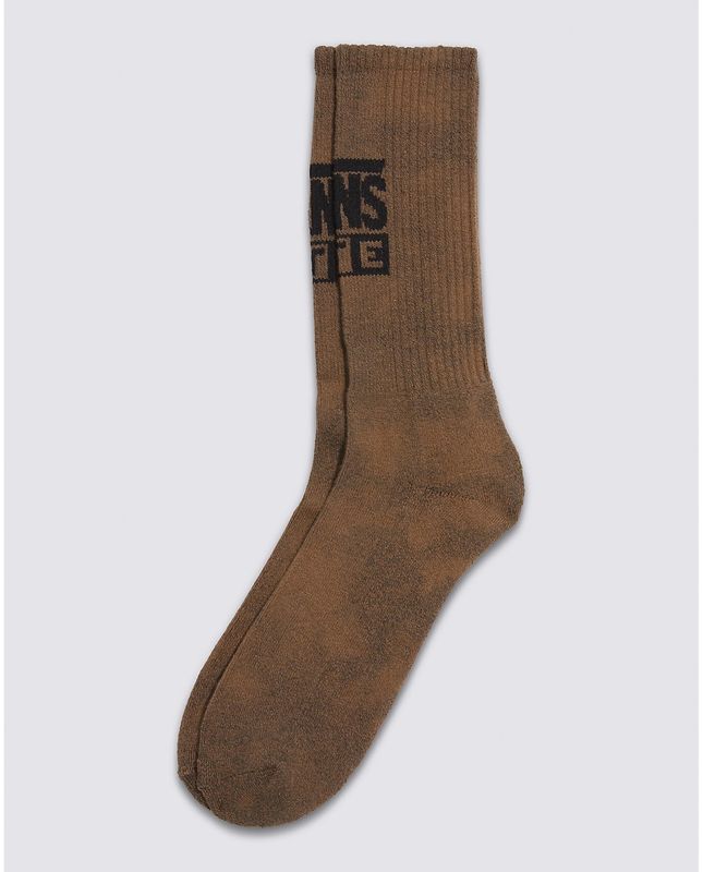 Vans Crestline Tie Dye Crew Sepia Sock