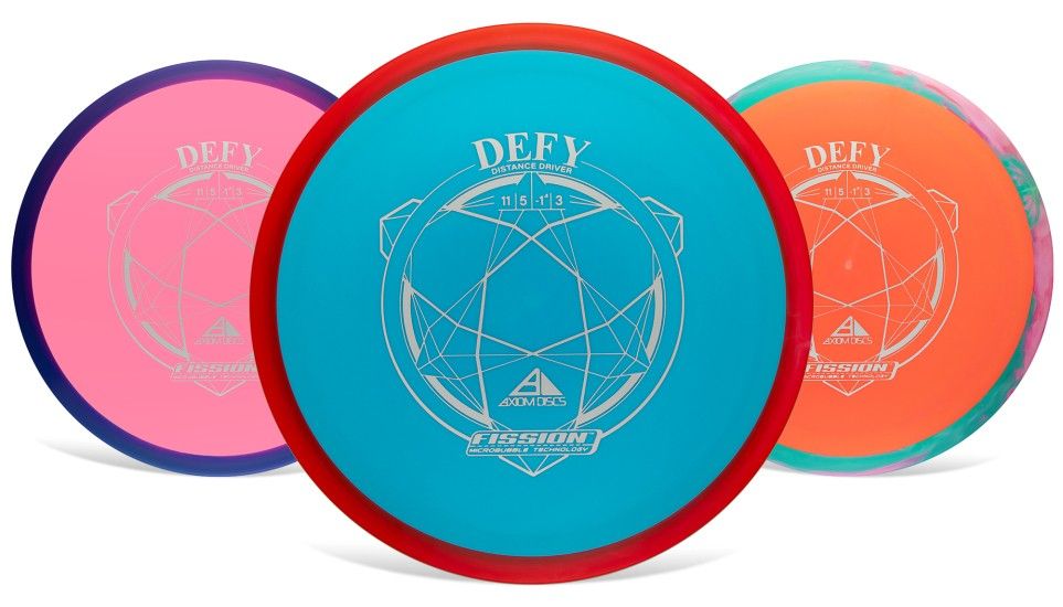 MVP Defy, Type: 160-164g, plastic: Fission