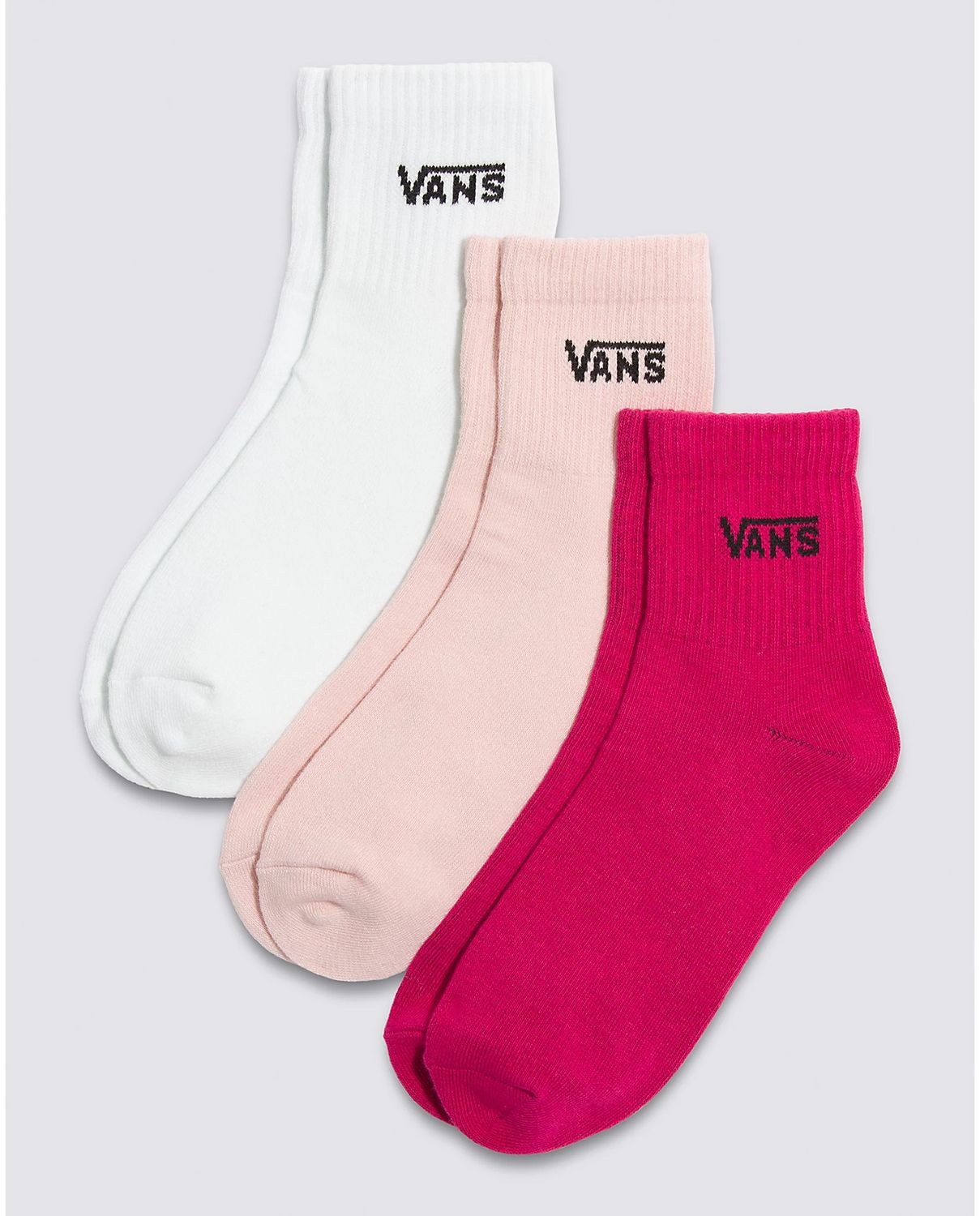 Vans Classic Half Crew Sock- Cherries Jubilee, Size: 6.5-10.0