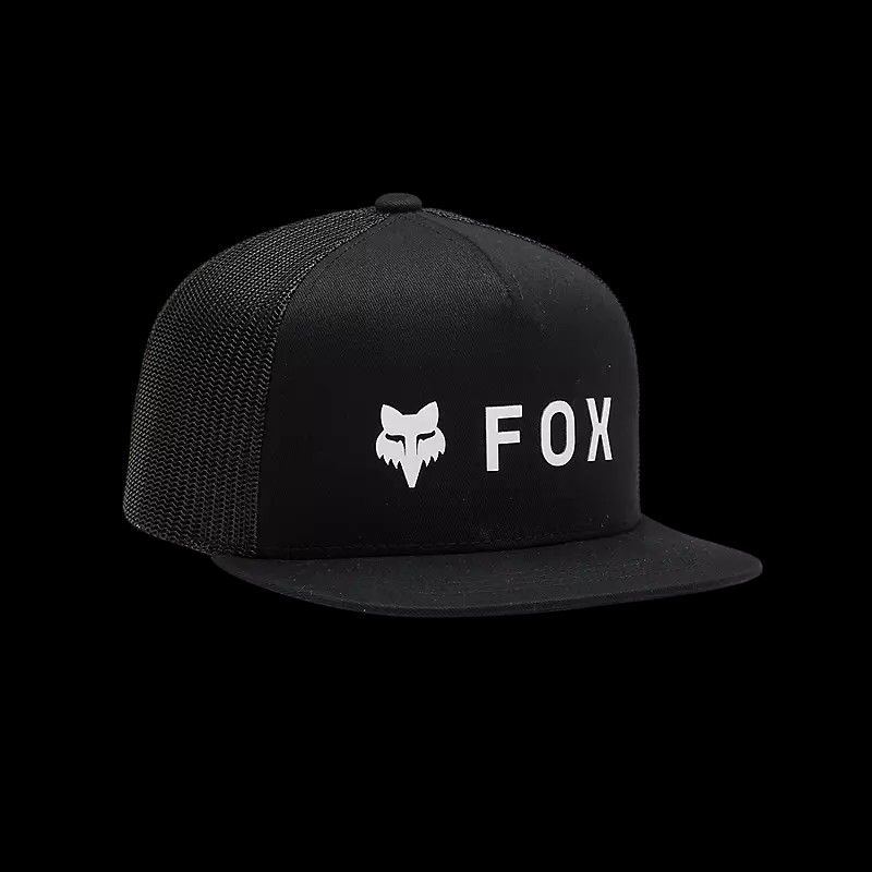 Fox Youth Absolute Snapback Mesh Hat - Black