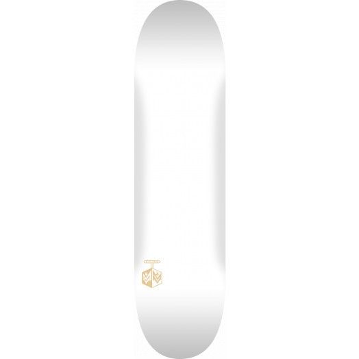 Mini Logo Maple &quot;15&quot; Chevron Detonator Solid White 7.5