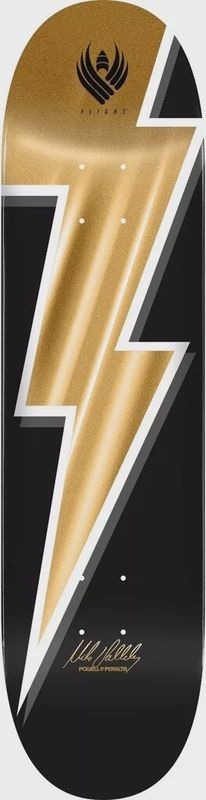 Powell Peralta Mike Vallely Lightning Bolt Gold Foil 8.5