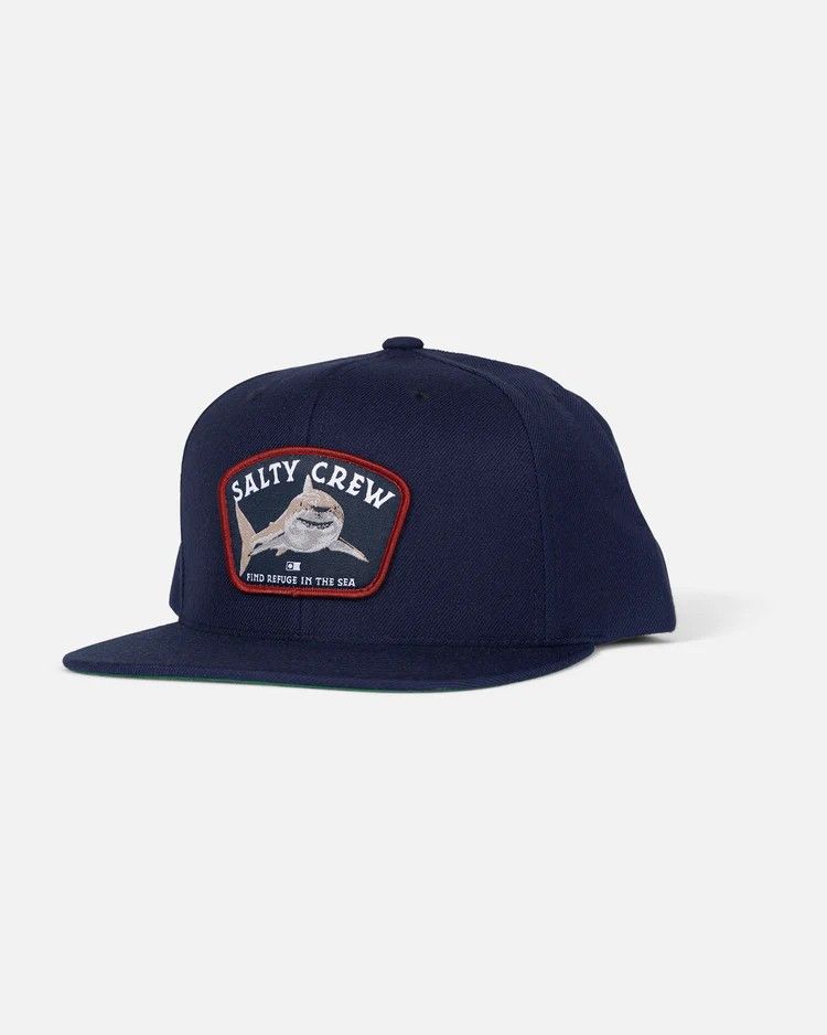 Salty Crew Lurking 6 Panel- Navy, Size: 6 PANEL