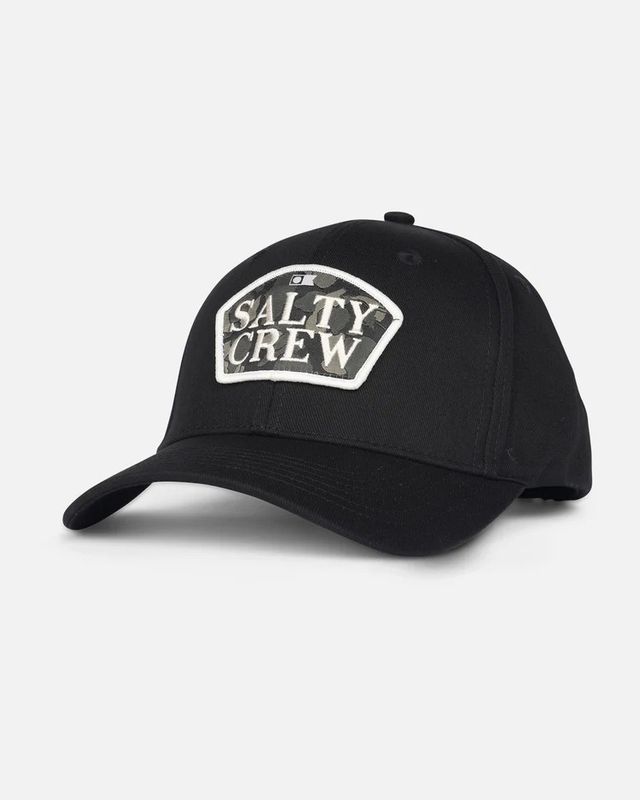 Salty Crew FIller Up 6 Panel Snapback Black