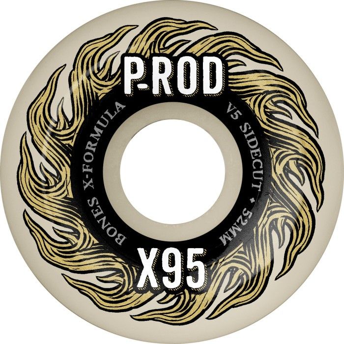 Bones P-Rod 52mm Pro X-Formula V5 95A