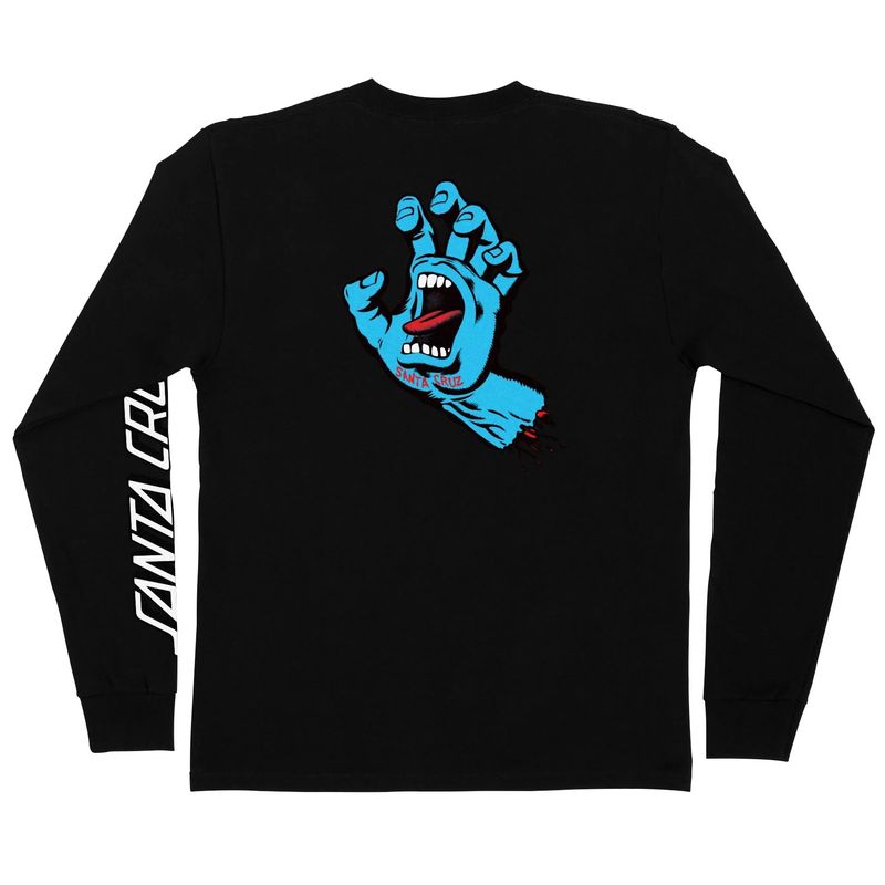Sants Cruz Screaming Hand L/S Heavyweight Tee
