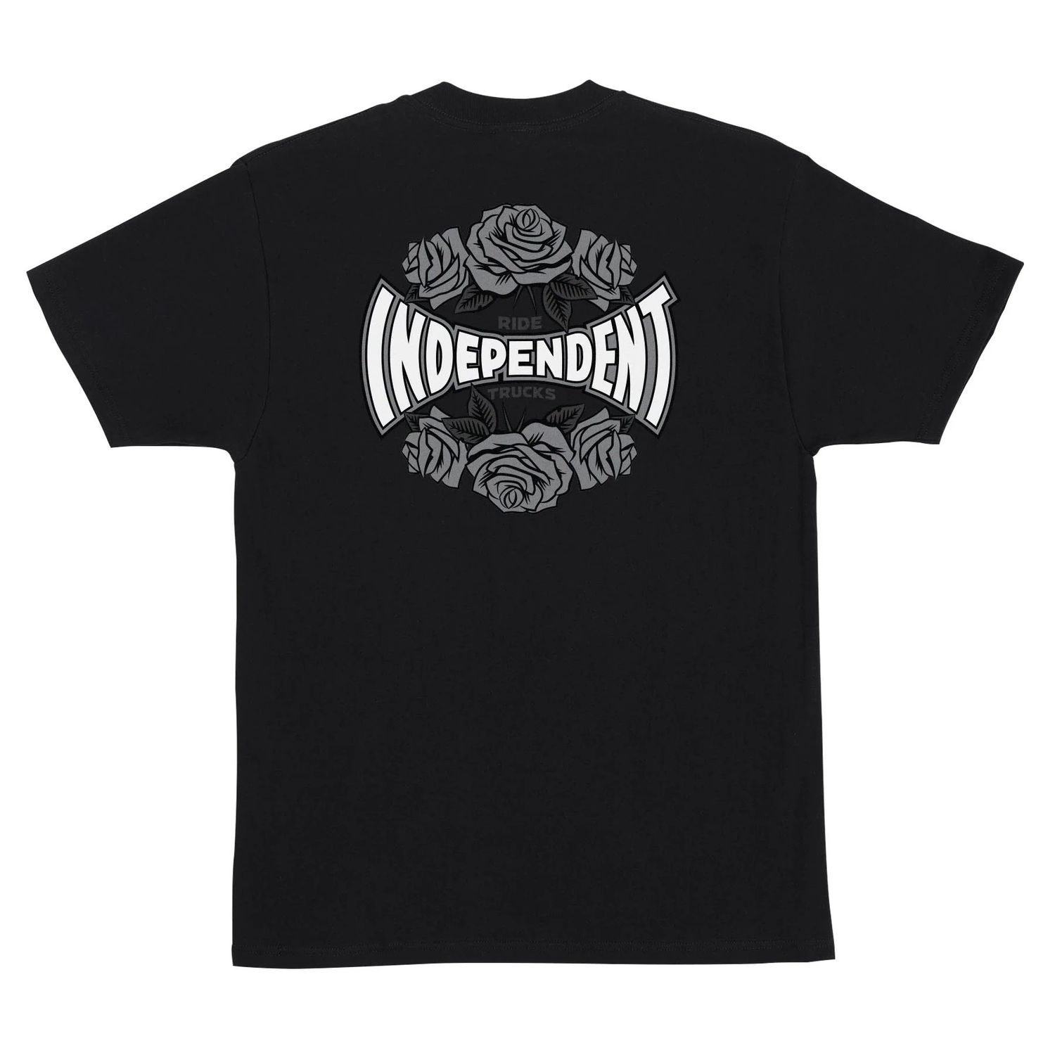 Independent Rose Span S/S Heavyweight Tee, Size: S